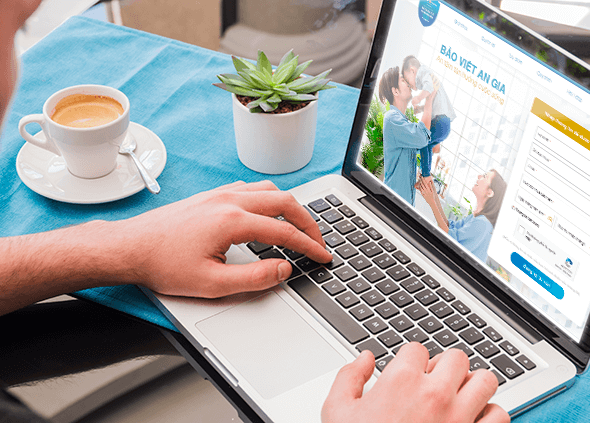 Thiết kế website về bảo hiểm nhân thọ